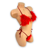Red Fuzzy Wuzzy Lara 'Kini