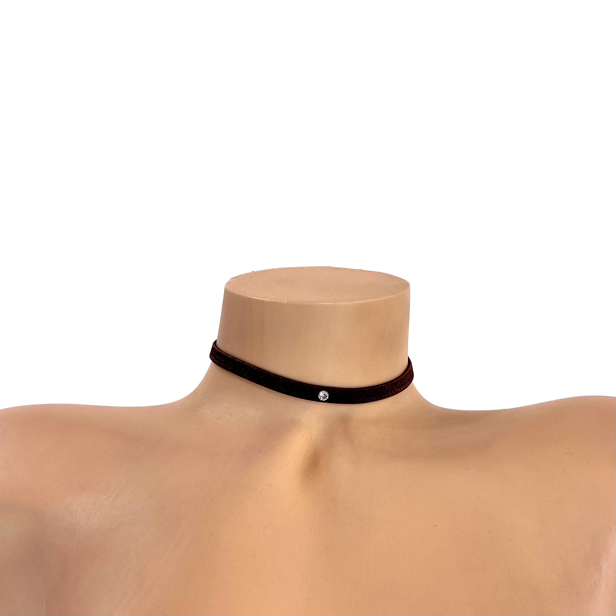 Single Stone Chokers