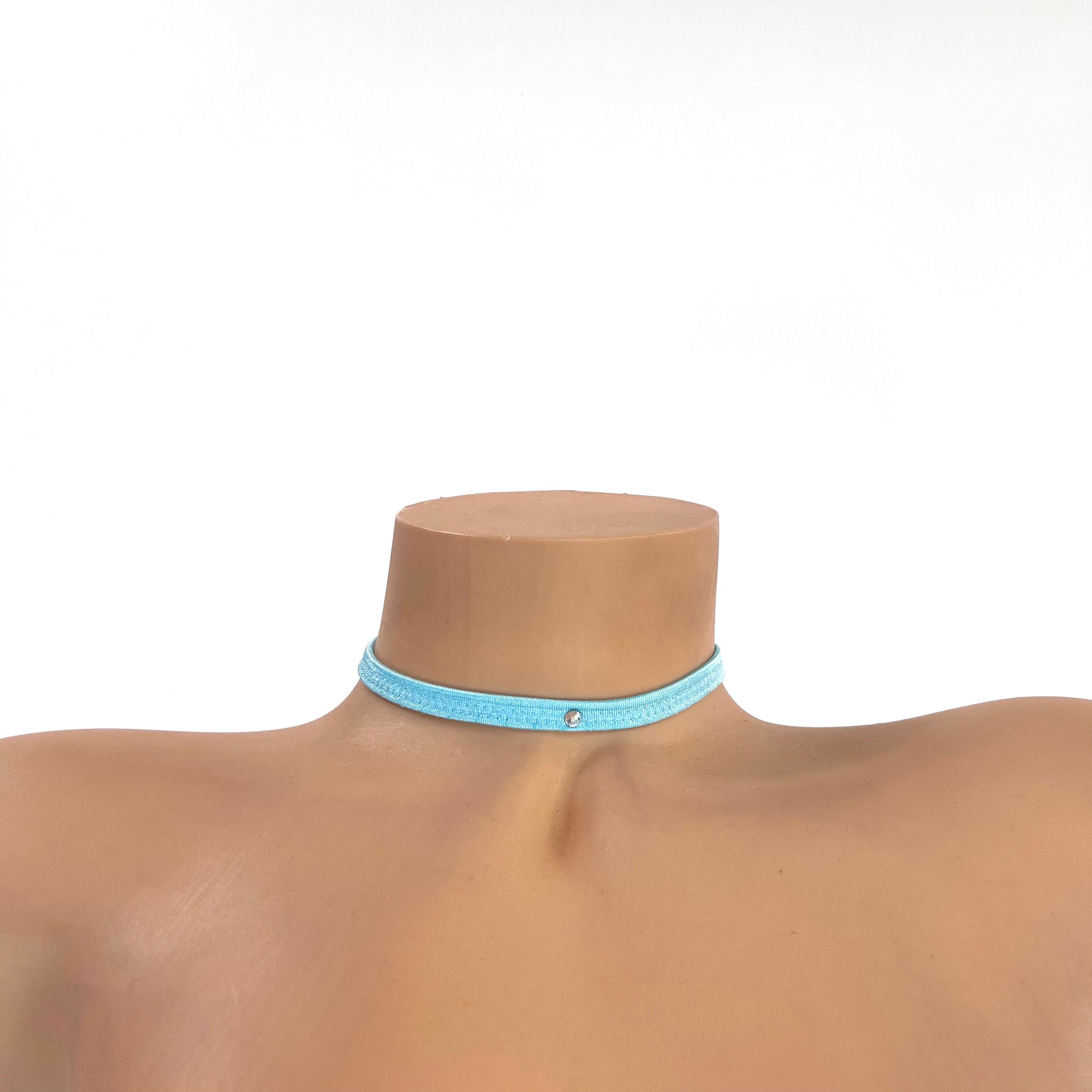 Single Stone Chokers