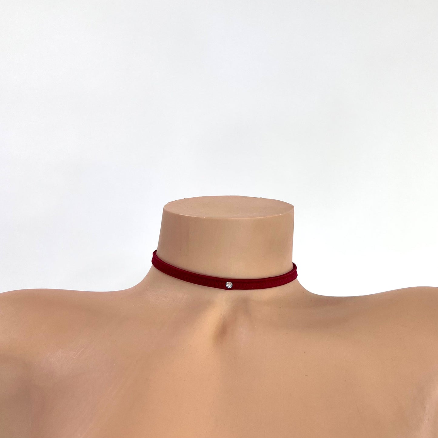 Single Stone Chokers