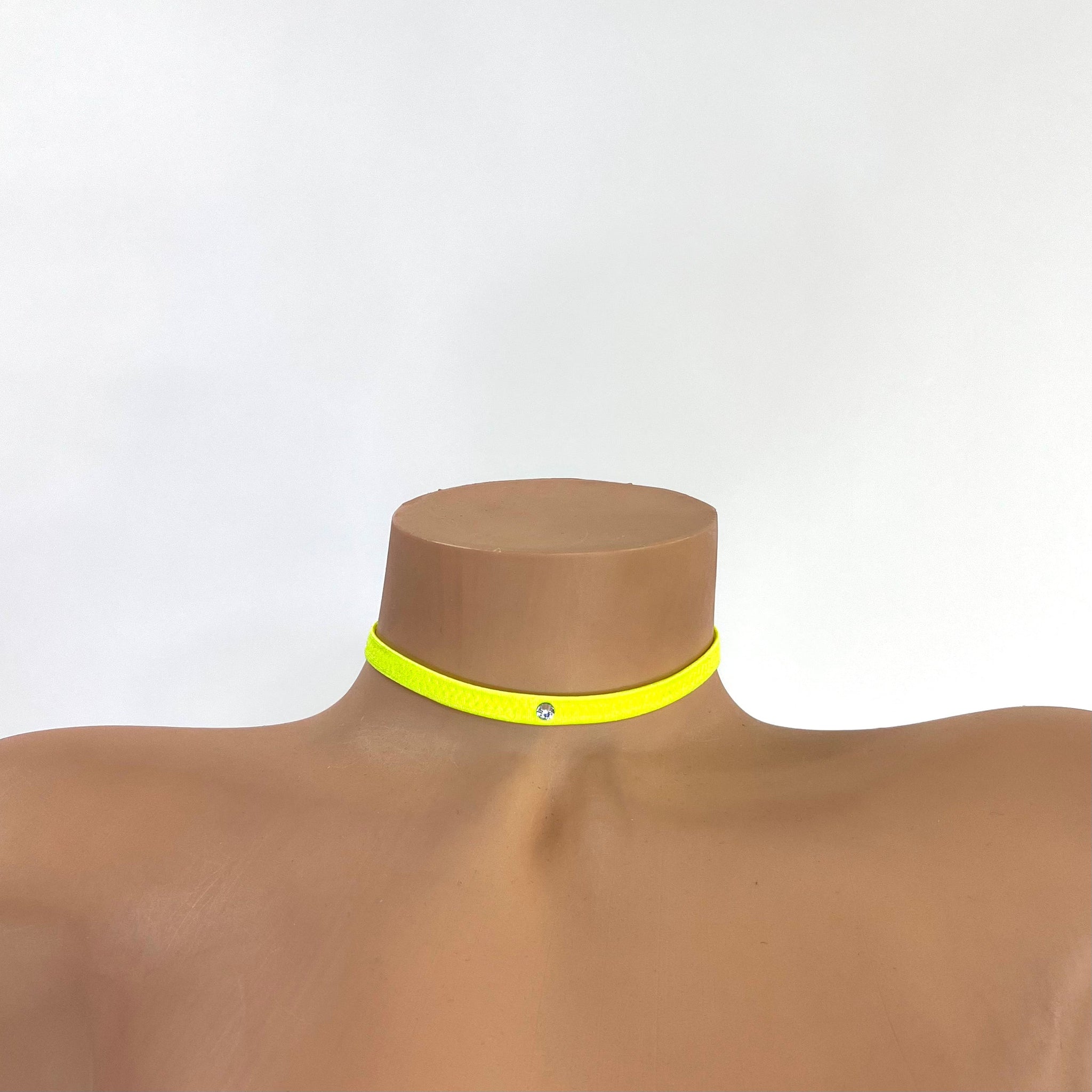 Single Stone Chokers