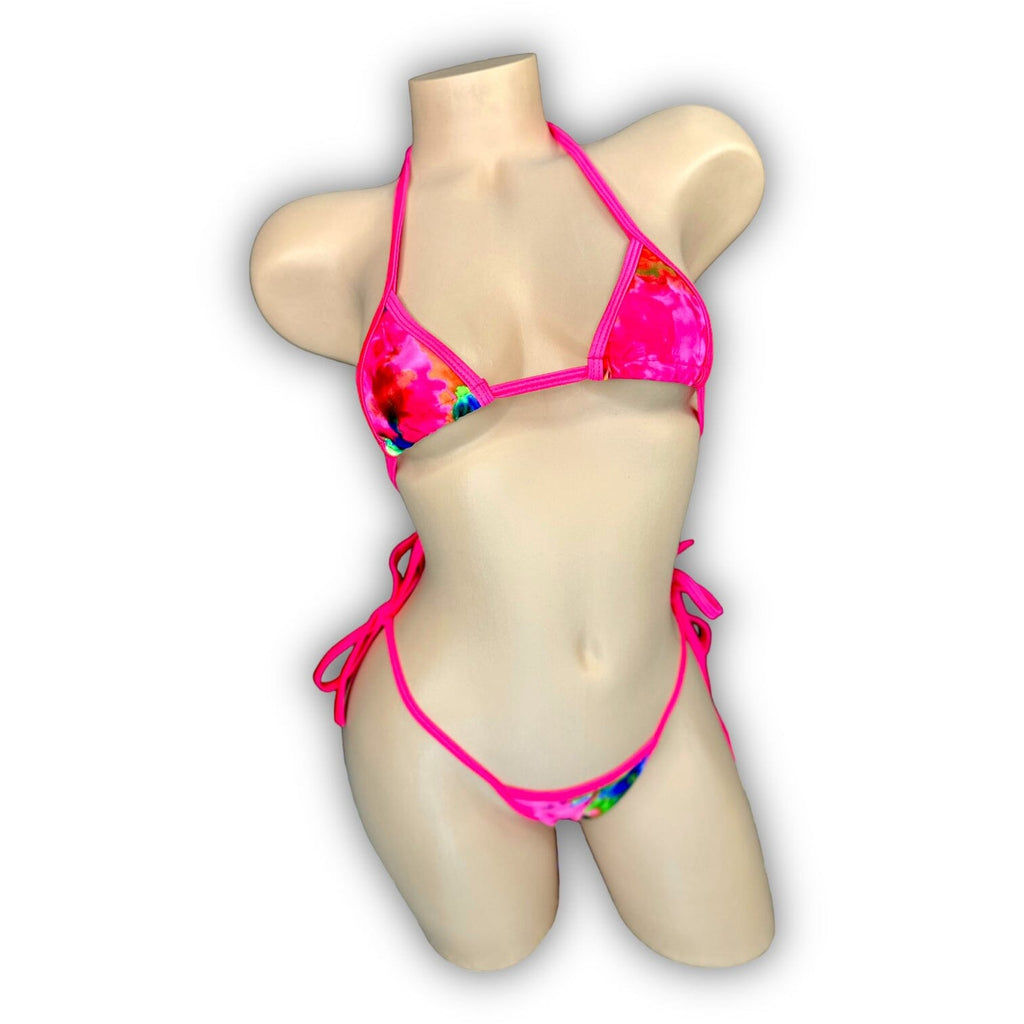 Tie-Dye G-String 'Kini