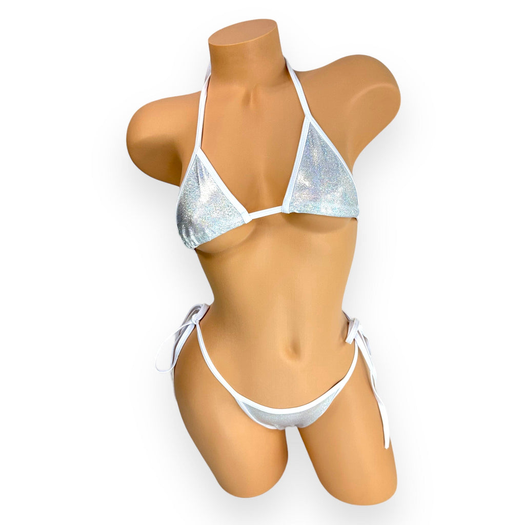 White Shimmer Shine Maggie Tiny 'Kini